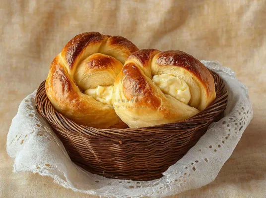 烘焙面包美食摄影图