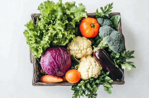 生鲜蔬菜蔬果绿色健康摄影图 