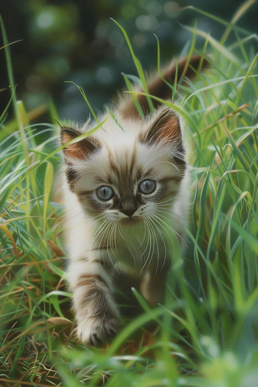 猫咪宠物猫可爱动物摄影图