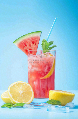 夏日冰镇西瓜汁饮品饮料摄影图 夏日冰镇西瓜汁饮品饮料摄影图