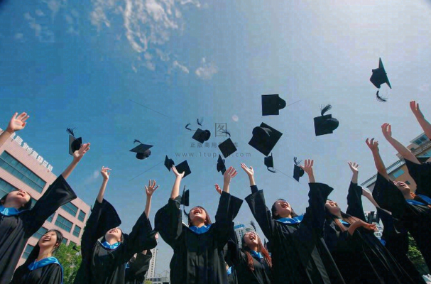 学生毕业季考试青春插画背景 学生毕业季考试青春插画背景