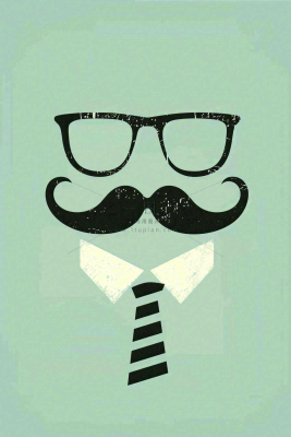 父亲节创意表情卡通男性插画背景 父亲节创意表情卡通男性插画背景