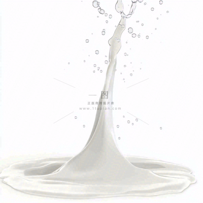 白色的牛奶飞溅摄影图