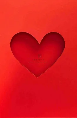 红色立体爱心镂空插画母亲节七夕背景 红色立体爱心镂空插画母亲节七夕背景