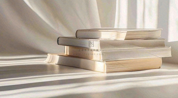 文静花瓶装饰书本阅读知识世界读书日摄影图