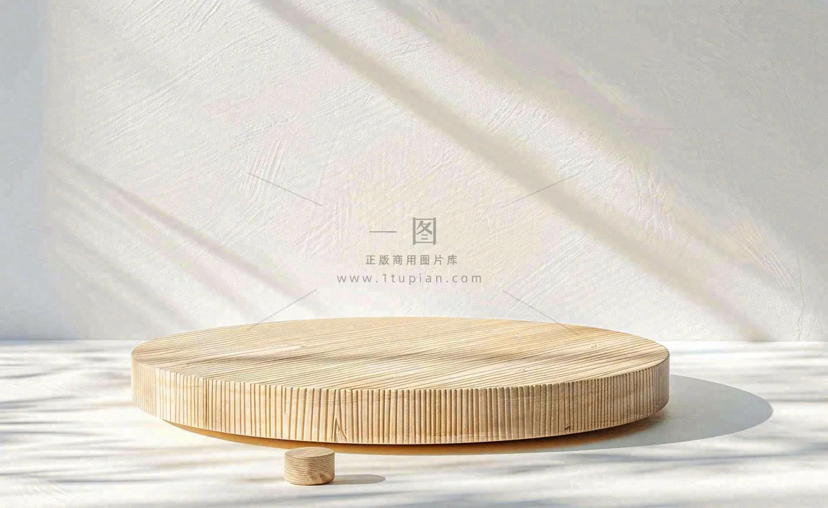 美妆护肤3d展台清新背景