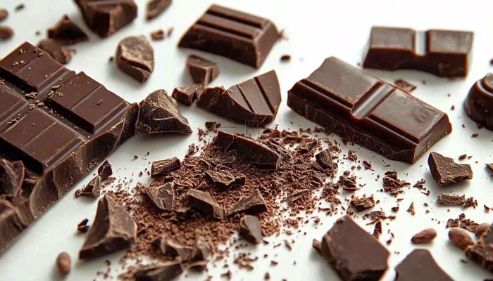 黑巧巧克力美味美食摄影图 黑巧巧克力美味美食摄影图