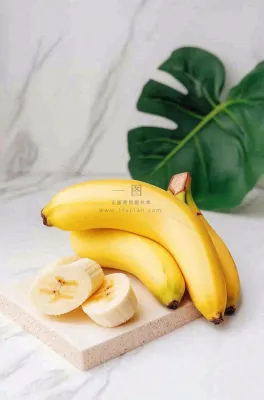黄香蕉水果成熟摄影图 黄香蕉水果成熟摄影图