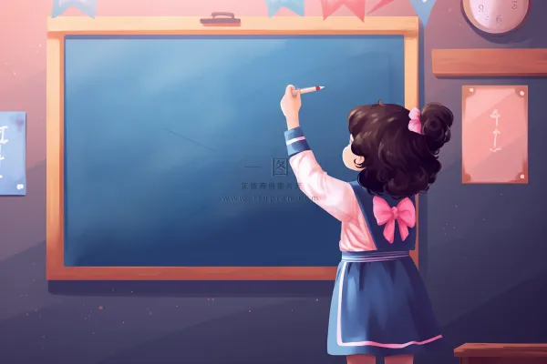 课室学习黑板儿童粉笔写字背景 课室学习黑板儿童粉笔写字背景