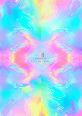 彩色奇幻光影效果质感背景