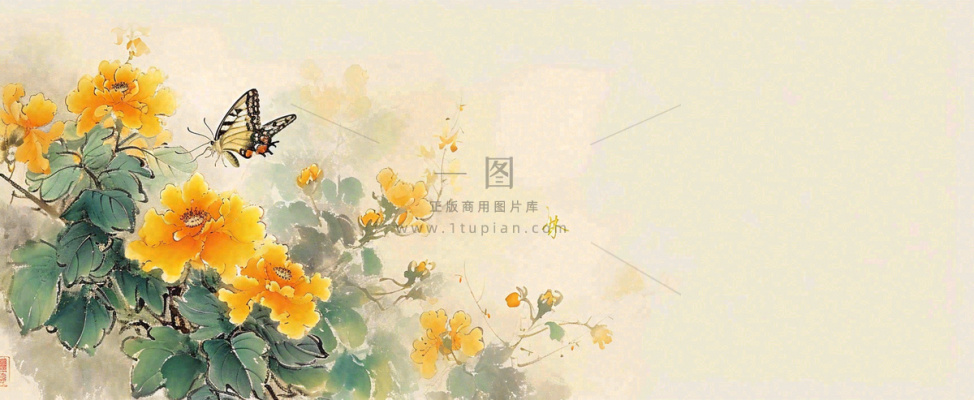 温馨纹理橙色花朵鲜花蝴蝶意境唯美,中国风 温馨纹理橙色花朵鲜花蝴蝶意境唯美,中国风
