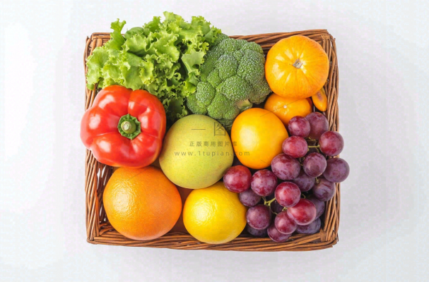 生鲜蔬菜蔬果绿色健康摄影图 