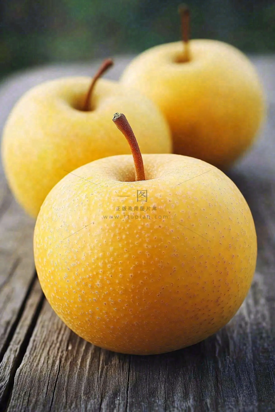 新鲜水果梨子摄影图