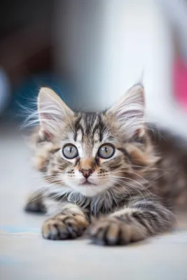 猫咪宠物猫可爱动物摄影图