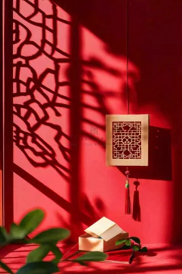 年货节促销电商背景