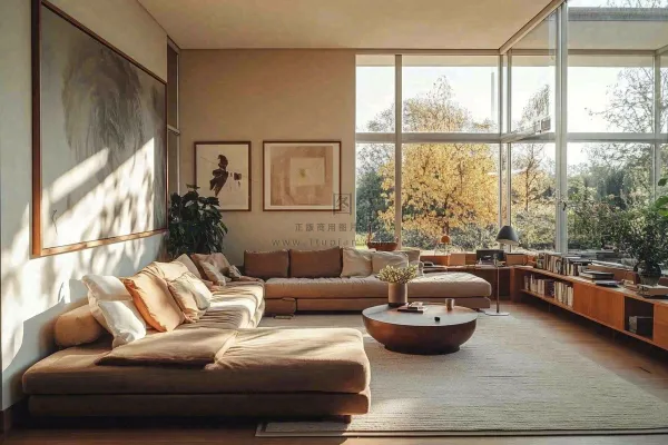 家装家居设计简约风室内装修摄影图