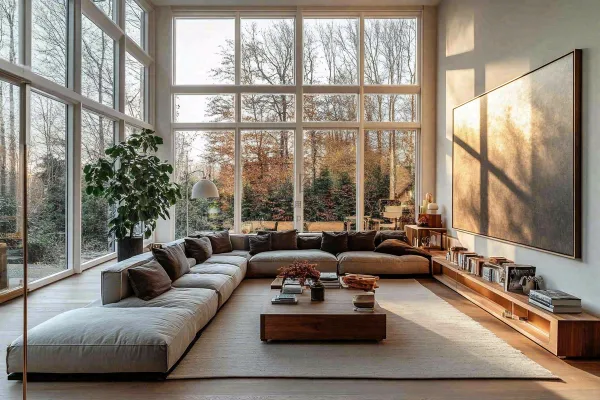 家装家居设计简约风室内装修摄影图