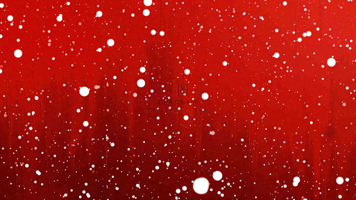 红色白点雪花背景,简约扁平 红色白点雪花背景,简约扁平