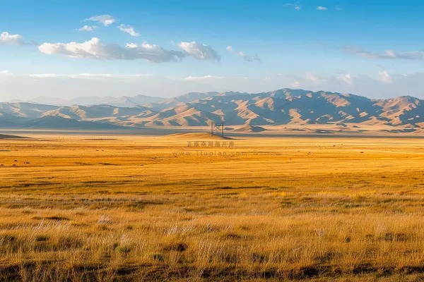 秋日草原丰收季摄影图