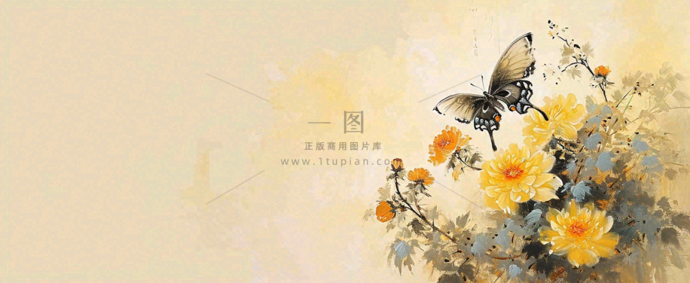 温馨纹理橙色花朵鲜花蝴蝶意境唯美,中国风 温馨纹理橙色花朵鲜花蝴蝶意境唯美,中国风