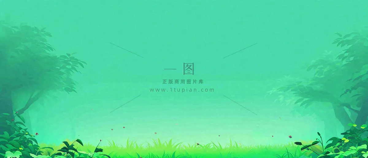 春天河面湖面花草意境古风，春分谷雨
