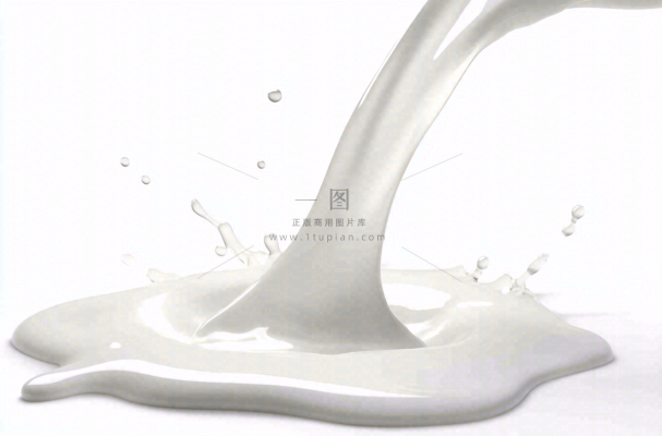 白色的牛奶飞溅摄影图