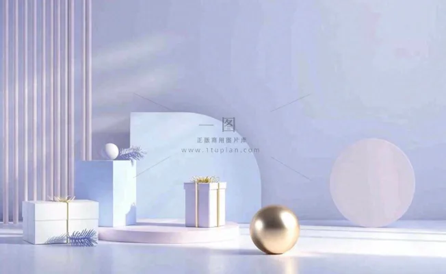 电商促销简约立体几何海报背景电商C4D展台背景 电商促销简约立体几何海报背景电商C4D展台背景