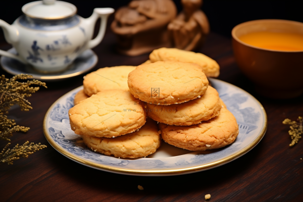 曲奇饼饼干酥脆下午茶美味零食美食摄影图 曲奇饼饼干酥脆下午茶美味零食美食摄影图