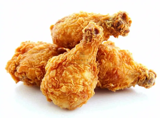 炸鸡腿炸鸡美食摄影图