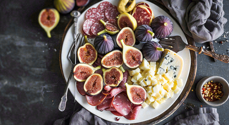 沙拉西餐美食水果鸡蛋牛肉餐具摄影