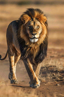 狮子动物非洲草原保护动物摄影图