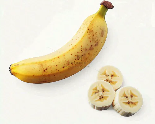 香蕉成熟水果摄影图 香蕉成熟水果摄影图