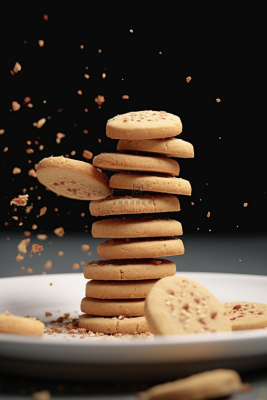 曲奇饼饼干酥脆下午茶美味零食美食摄影图 曲奇饼饼干酥脆下午茶美味零食美食摄影图