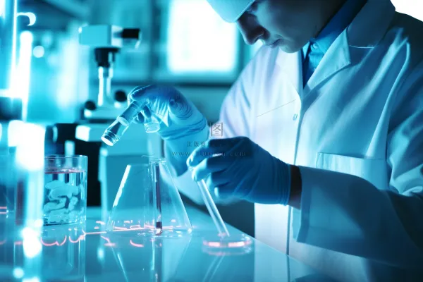 实验器科研人员材化学医疗玻璃器皿科学摄影图