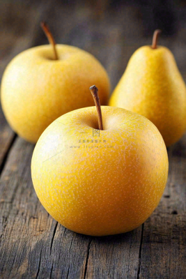 新鲜水果梨子摄影图