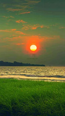 春天落日温馨稻草水稻农田种植,小满芒种摄影图 春天落日温馨稻草水稻农田种植,小满芒种摄影图