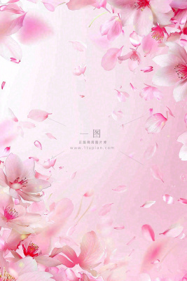 粉色樱花桃花花瓣飘落唯美浪漫春天春分情人七夕背景 粉色樱花桃花花瓣飘落唯美浪漫春天春分情人七夕背景