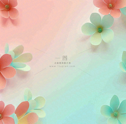彩色简约鲜花花束郁金香渐变花朵 彩色简约鲜花花束郁金香渐变花朵