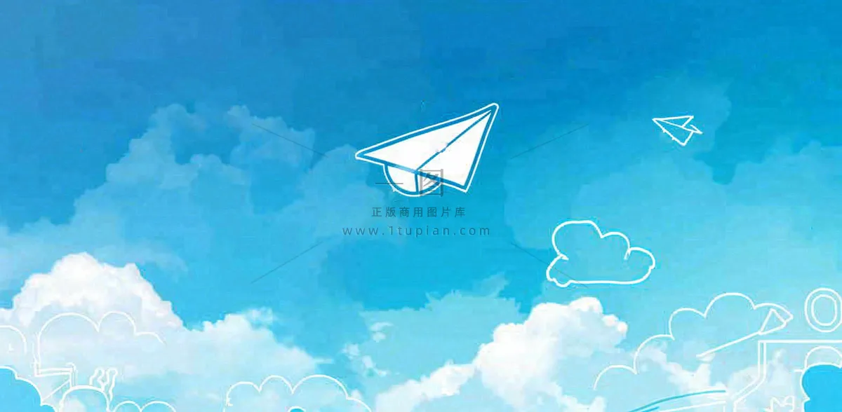 学生毕业季考试青春插画背景