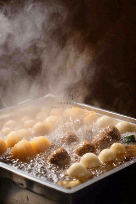美味关东煮清汤麻辣烫美食摄影图