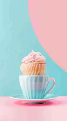 面包蛋糕甜点美食摄影图