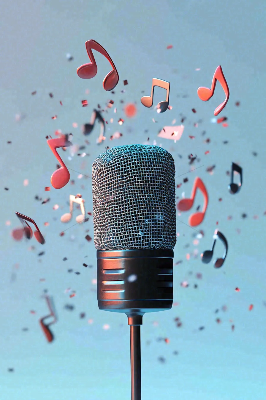 音乐话筒麦摄影图