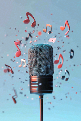 音乐话筒麦摄影图