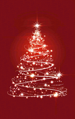 圣诞节卡通插画背景