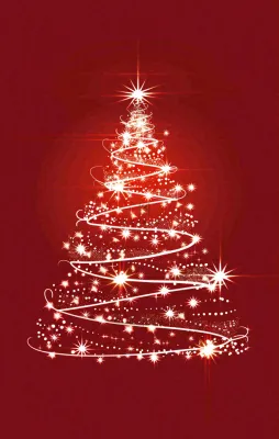 圣诞节卡通插画背景