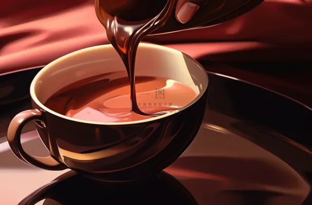 倒咖啡咖啡店摄影图