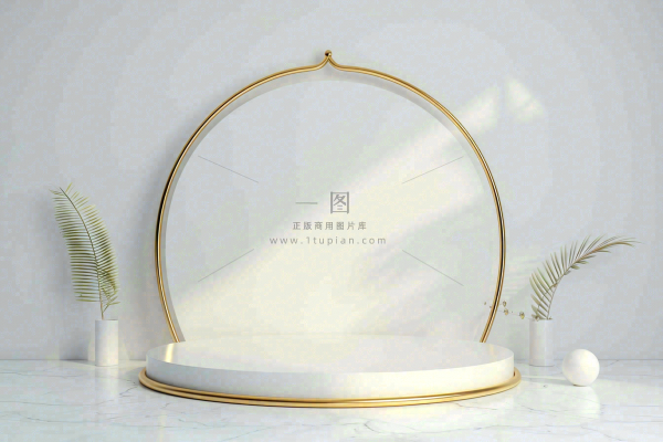 电商促销简约立体几何海报背景电商C4D展台背景 电商促销简约立体几何海报背景电商C4D展台背景