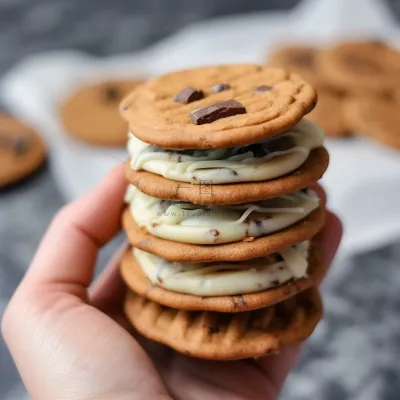 曲奇饼饼干酥脆下午茶美味零食美食摄影图