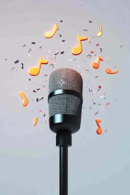 音乐话筒麦摄影图