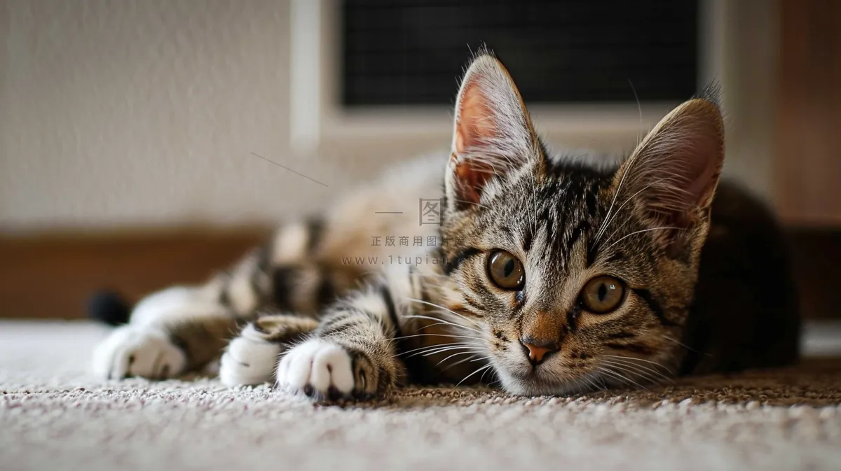 猫咪宠物猫可爱动物摄影图